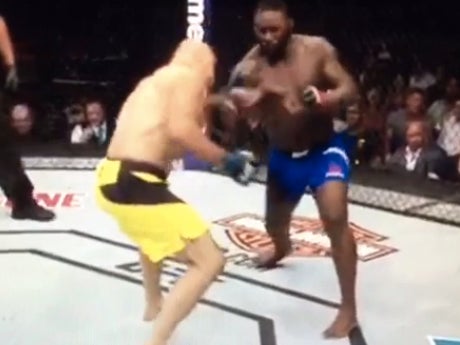 Rumble Johnson Only Needed 13 Seconds And One Punch To Knockout Glover Teixeira
