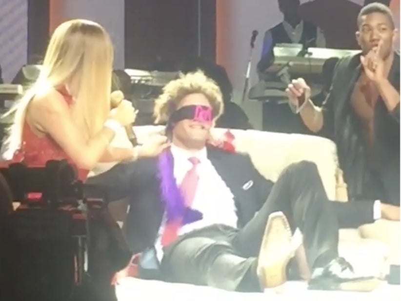 Mariah Carey Performing A Sexy Little Dance And Song Routine For Robin Lopez Was Kinda Depressing