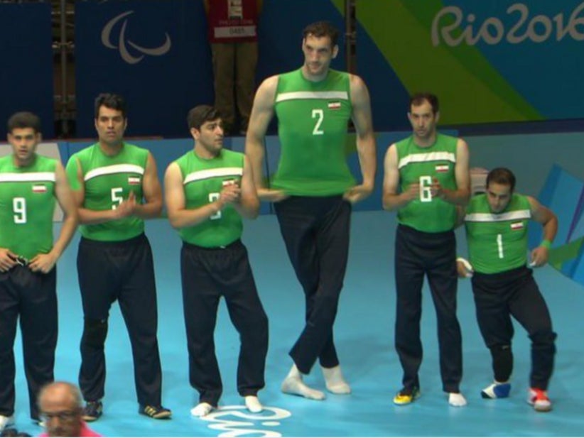 Hold the Fucking Phone! Iran's Paralympic Volleyball Team Has A Dude Who's 8 FOOT 1????