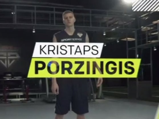 The Kristaps Porzingis Sports Science Is Legitimate Basketball Porn
