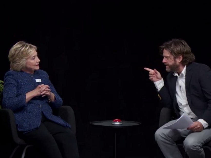 Zach Galifianakis Doesn't Want Trump on "Between Two Ferns" Because He Thinks Trump Is Mentally Challenged