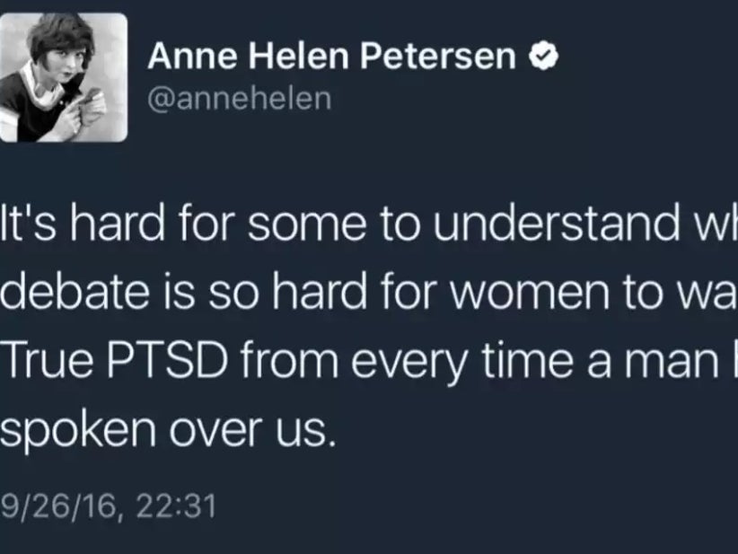 A Buzzfeed Reporter Said The Presidential Debate Gave Women "True PTSD" Because It's A Trauma When Men Talk Over Women