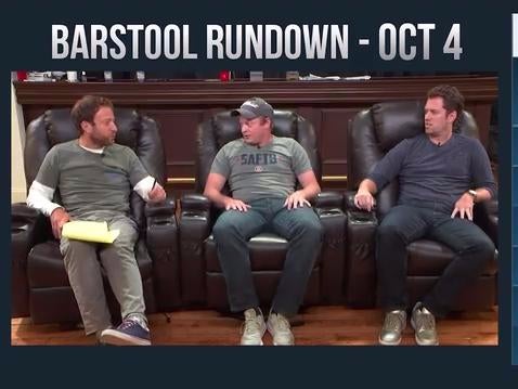 Barstool Rundown - October 4, 2016