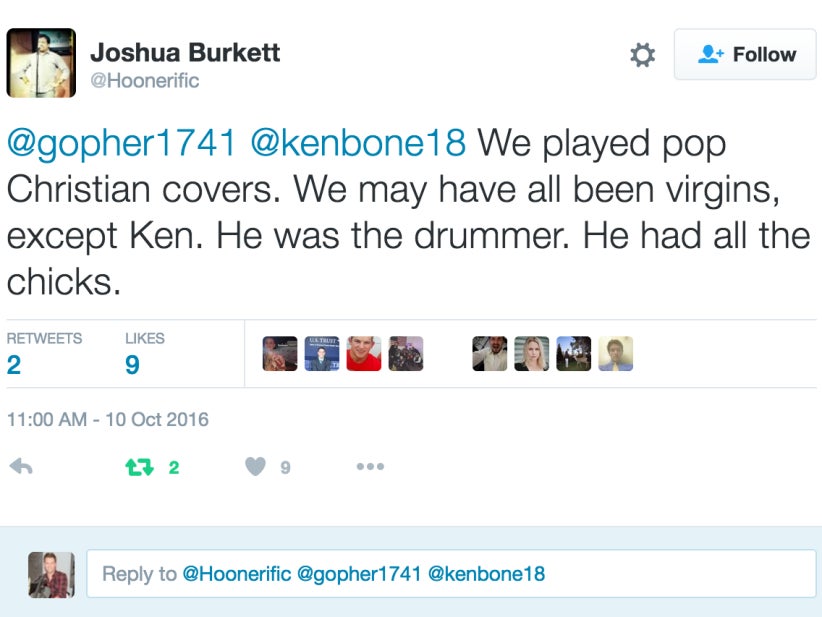 Ken Bone Was In A Christian Rock Band