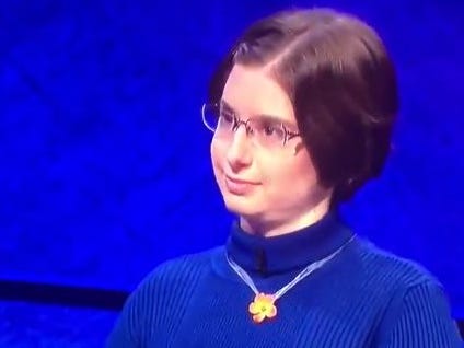 Nobody Has Ever Been Prouder of Buying Jewelry From Busch Gardens Than This Lady From Jeopardy Last Night