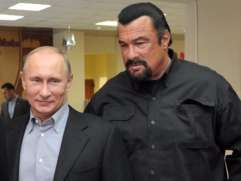 Vladimir Putin Grants Steven Seagal Russian Citizenship, Which Probably Means That The World Is Completely Fucked