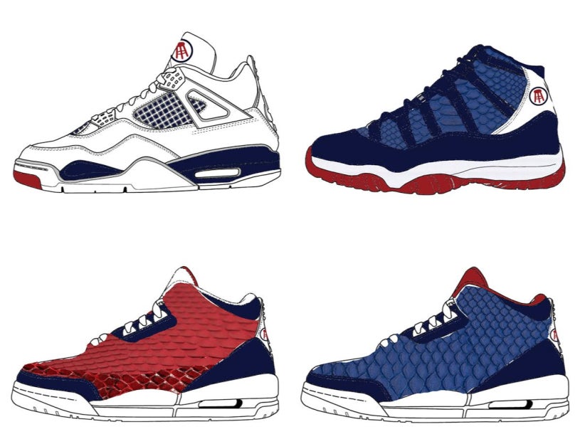 Designing The First Pair Of Custom Barstool Jordans On This Week's Episode Of Can I Kick It