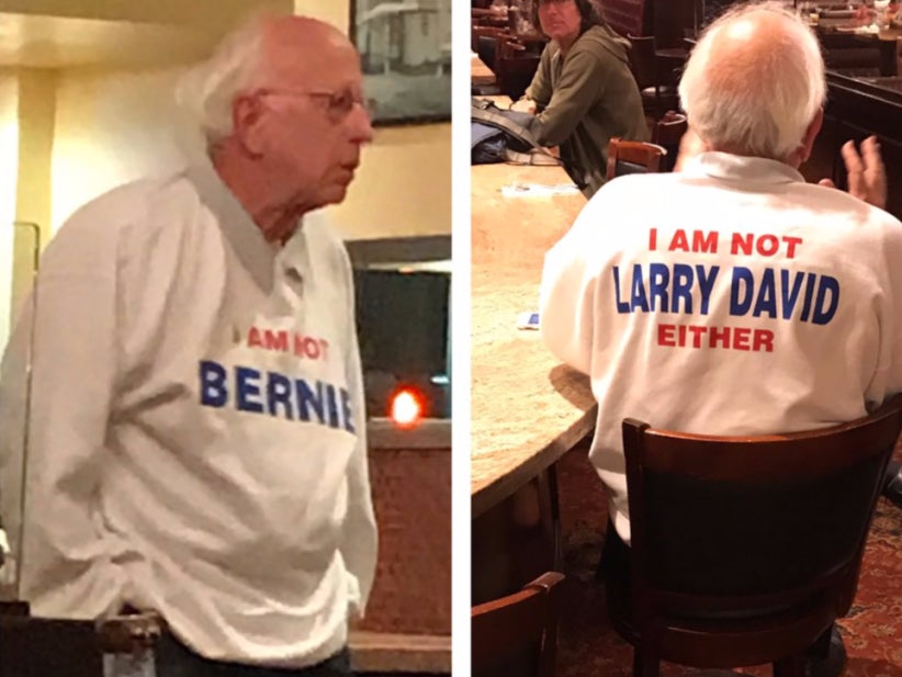 My Heart Goes Out To This Old Man That Gets Confused For Bernie Sanders And Larry David