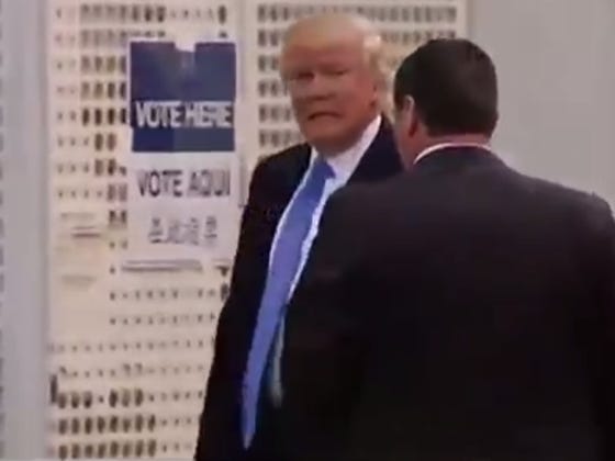 Donald Trump Got Booed As He Went To Vote For Himself In New York