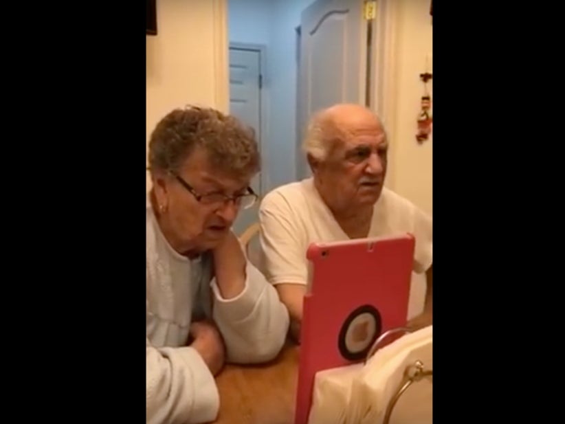 These Italian Grandparents On Face Time Are FURIOUS That Their Granddaughter Is Walking Alone