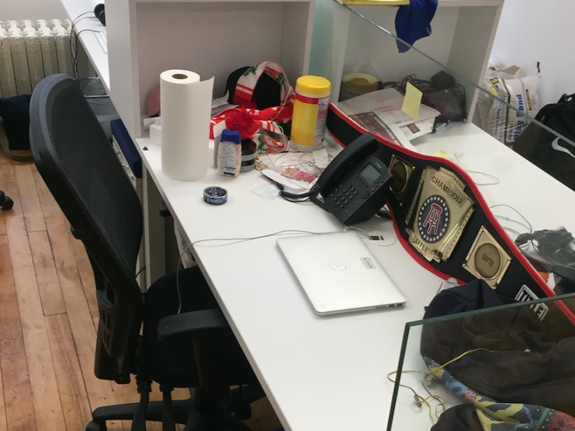 Feitelberg's Desk Stresses Me The Fuck Out