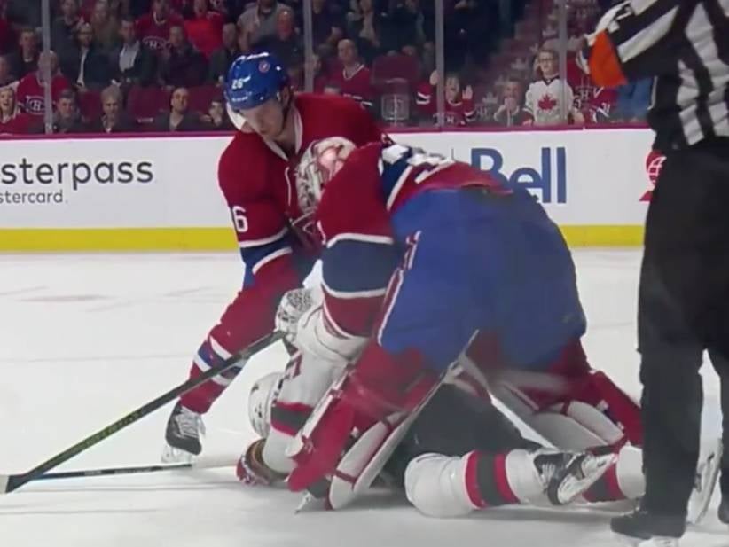 Carey Price Lost His Mind For a Moment Last Night And Started Throwing Punches