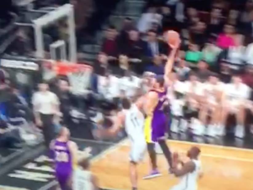 Larry Nance Jr. Just Ended Brook Lopez With An Absolutely Vicious Dunk