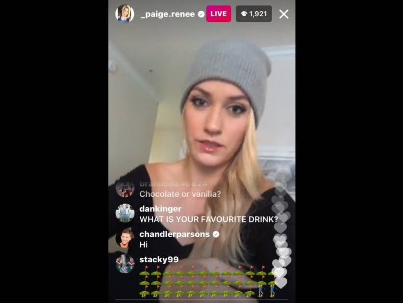 Chandler Parsons Is Now Going After My Girl Paige Spiranac On Periscope