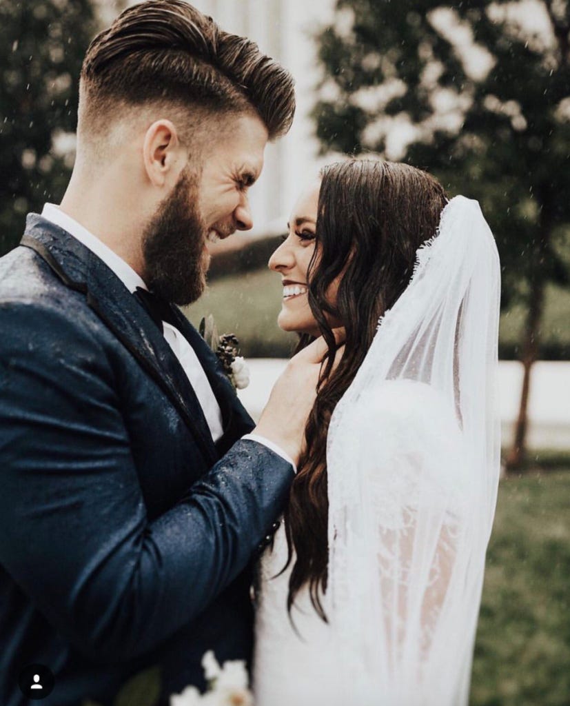 Bryce Harper Got Married At a Castle Over The Weekend