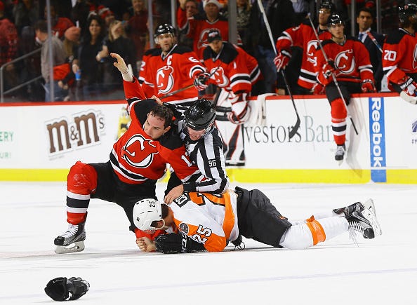 Philadelphia Flyers v New Jersey Devils