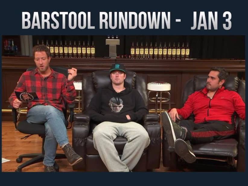 Barstool Rundown - January 3, 2017