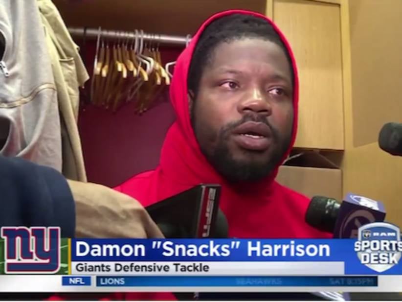 Snacks Harrison Says He Has Playoff Experience Because He Makes The Playoffs Every Year In Madden