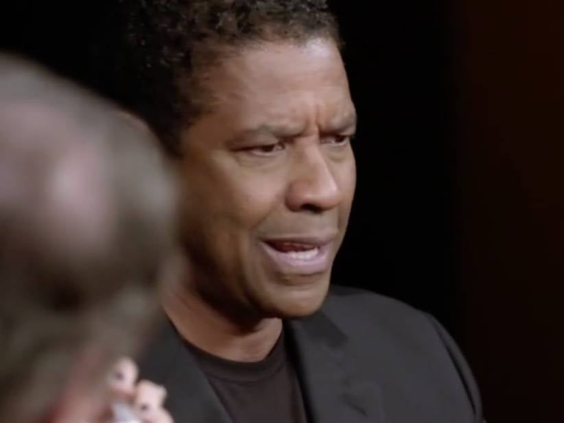 Denzel Washington Continues To Prove Why He's The Coolest Actor Alive - "The Difficulty of Making A Movie...Send Your Son to Iraq.  That's Difficult"