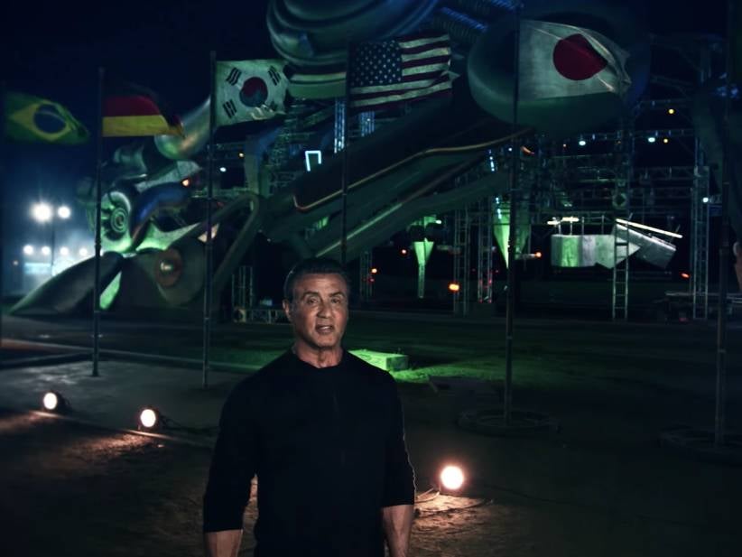 "Ultimate Beastmaster" On Netflix Is Just American Ninja Warrior But Better Because It Has Sylvester Stallone And Terry Crews