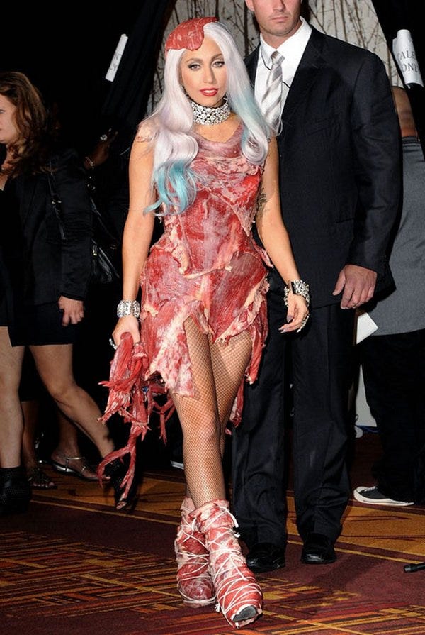 Gaga meat