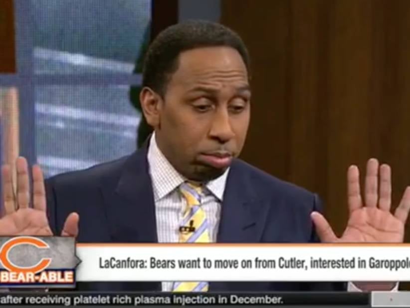 Tom Waddle Stopping Stephen A Smith Dead In His Tracks Is The Most Satisfying Video You'll Watch Today
