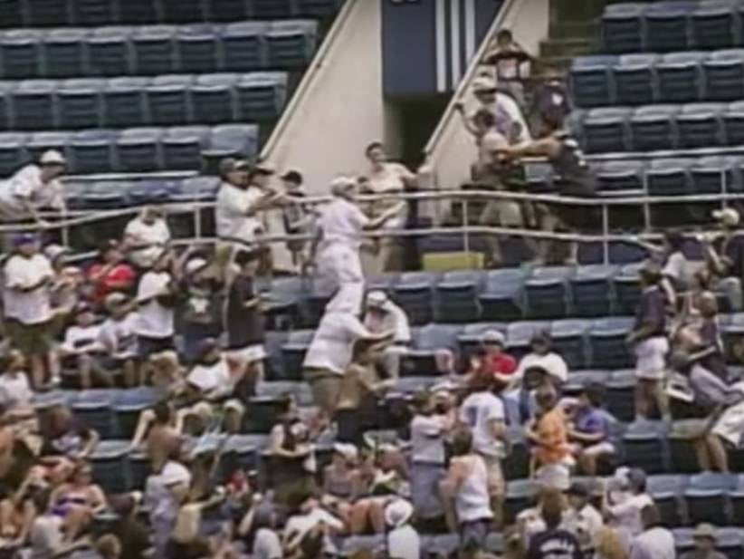 Wake Up With Ricky Ledee Hitting An Upper Deck Homer During David Cone's Perfect Game (1999)