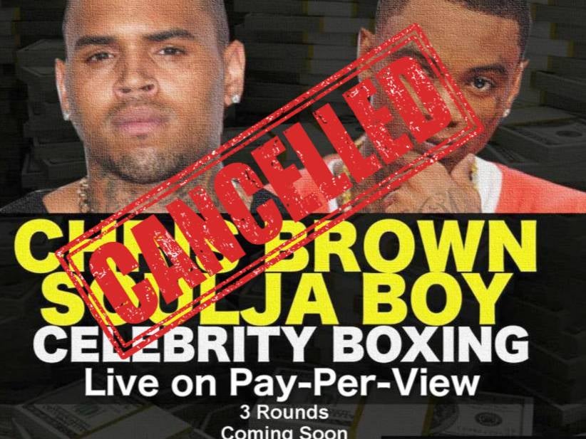 In Shocking News, Soulja Boy Says His Boxing Match Vs. Chris Brown Has Been Cancelled