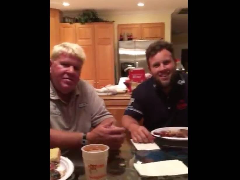 John Daly Hung Out With Beef And Of Course They Talked About How To Pronounce "Arbys"