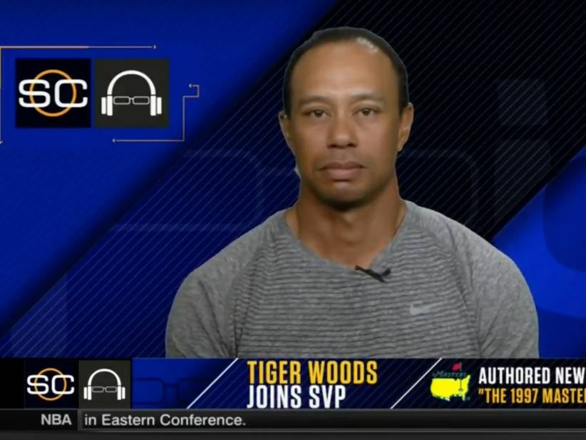 SVP Finally Asked Tiger The Question We All Want The Answer To: What Is Going On With Your Hair?
