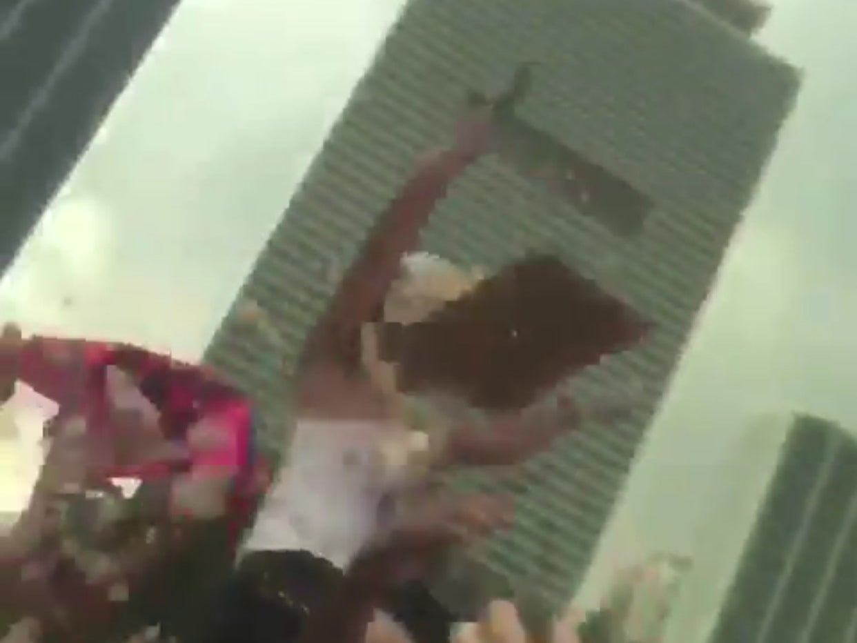 Steve Aoki Bludgeoned This Chick's Face To Smithereens With A Cake