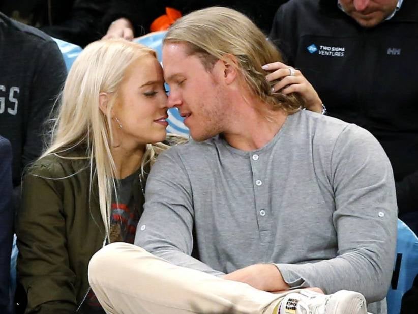 Noah Syndergaard Went To A Knicks Game With A Mega Smoke