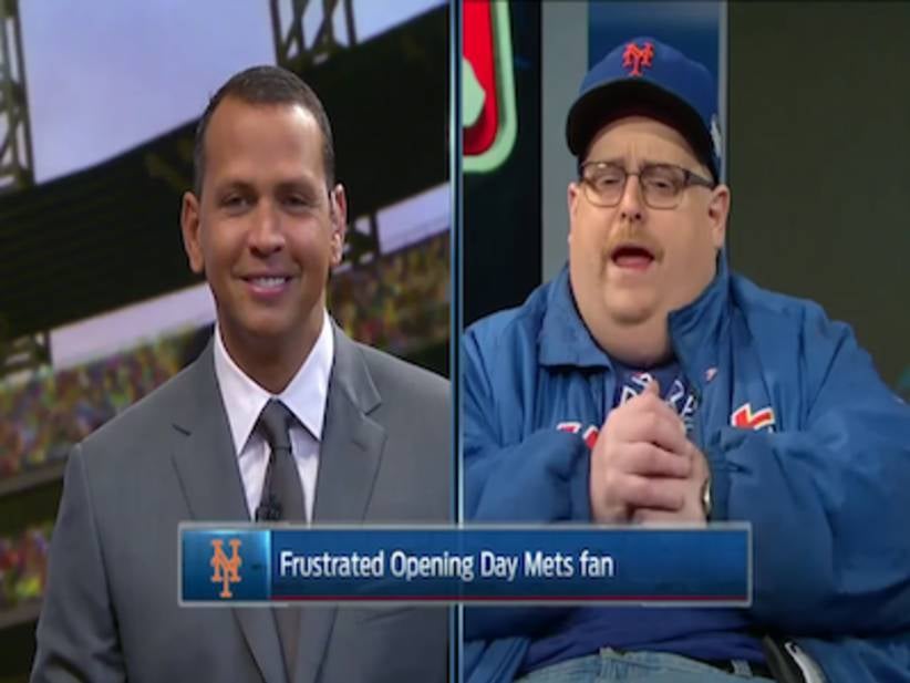 Frank "The Tank" Fleming Continued His Electric Media Tour By Talking Baseball With ARod, Frank Thomas And Kevin Burkhardt