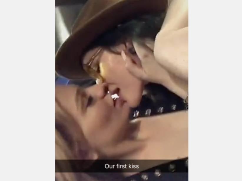Bella Thorne Took Everyone On A WILD Ride On Snapchat Last Night Wearing See-Through Lingerie, Making Out With Chicks and Deep Throating Bananas