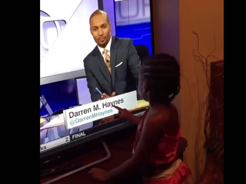 ESPN Anchor Who Was Laid Off Yesterday Tweets A Video Of His Daughter Watching His Final SportsCenter