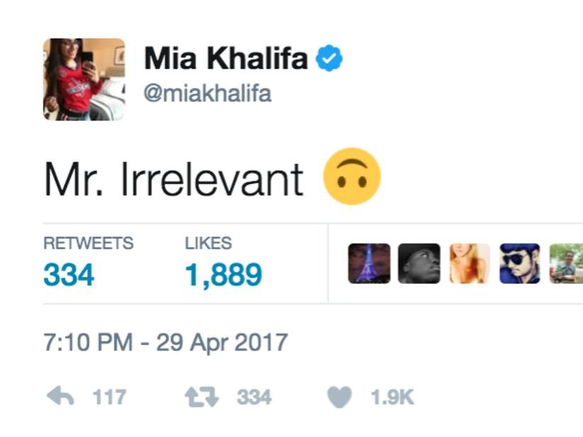 Chad "Swag" Kelly Gets Drafted Last By The Broncos To Become This Year's Mr. Irrelevant...Instantly Gets Trolled By Mia Khalifa