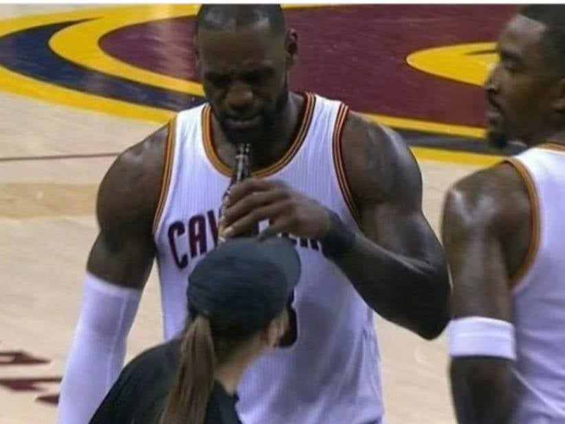 Lebron James Is Threatening To Sue Cleveland Based Mom and Pop Beer Company Because He Held Their Beer During Game 1 of Playoffs