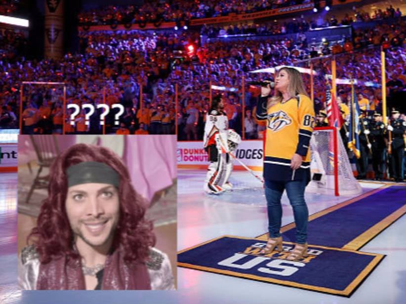 If Anybody Deserves To Have An Issue With The Nashville Predators' Anthem Singers, It's Justin Guarini