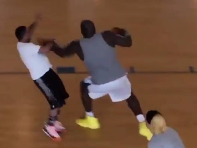 It Should Be Illegal For Shaq To Play Pick Up Ball Vs. Normal Dudes At The Local YMCA