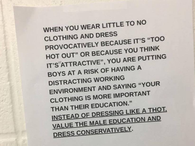 Genius High School Boy Tricks Girls Into Wearing Less Clothes By Telling Them To "Dress Conservatively"