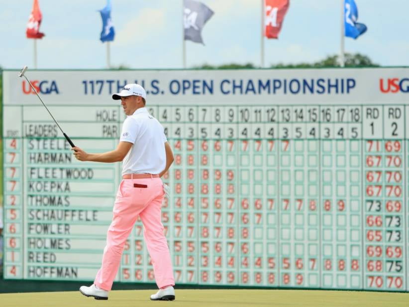Justin Thomas Fires The Lowest Round In Relation To Par In US Open History With A 9-Under 63