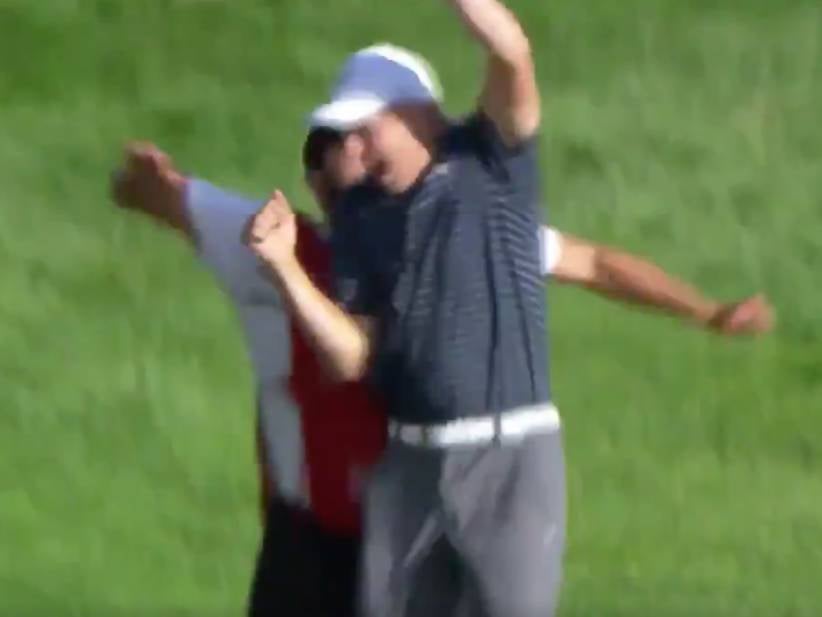 Jordan Spieth Holes Out From The Bunker To Beat Daniel Berger In A Playoff At The Travelers