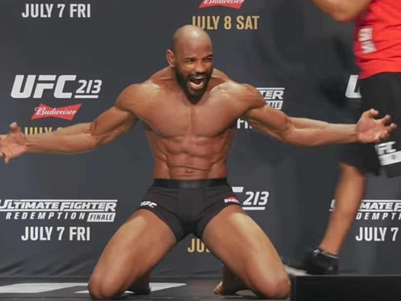 Yoel Romero's Open Workout For UFC 213 Scares Me