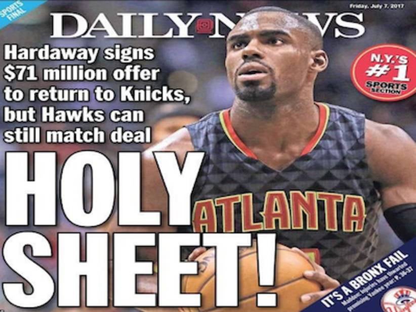 The Daily News Nailed Their Tim Hardaway Jr. Back Cover This Morning