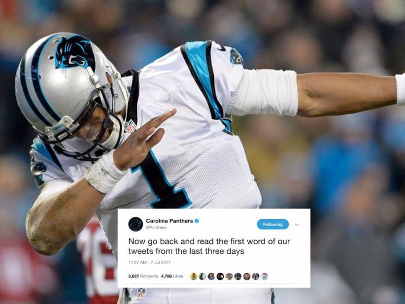 Whatever The Carolina Panthers' Social Media Team Makes, Double It