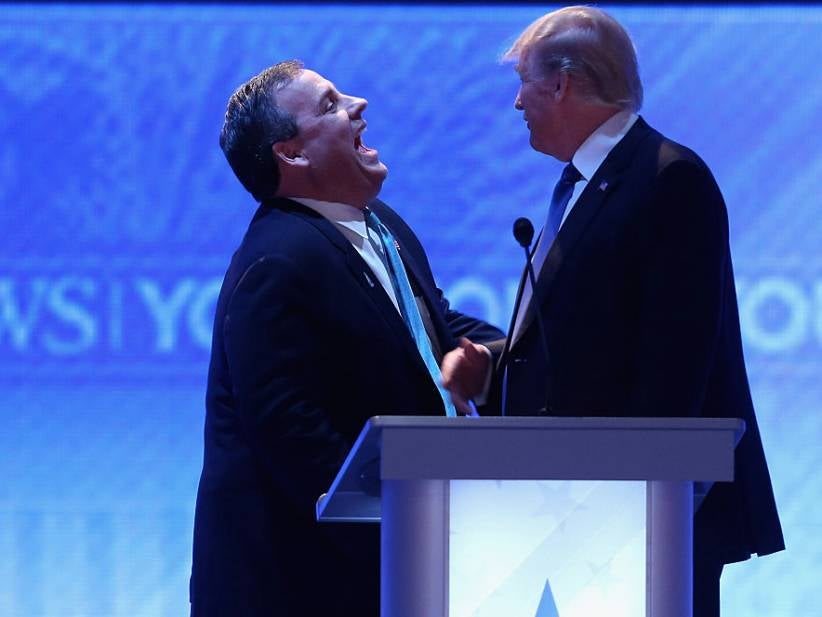 Did Trump Fire Chris Christie Because He Tried To Get Trump To Use His Gross, Germ-Infested Phone?