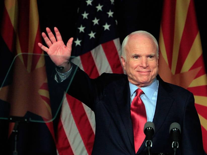 Sad News: Senator John McCain Diagnosed With Brain Cancer