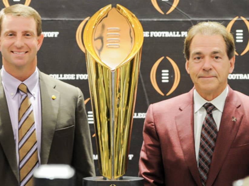 Nick Saban's Solution To The CFB Playoffs Proves He Is In Fact A Human Who Can Have Bad Ideas