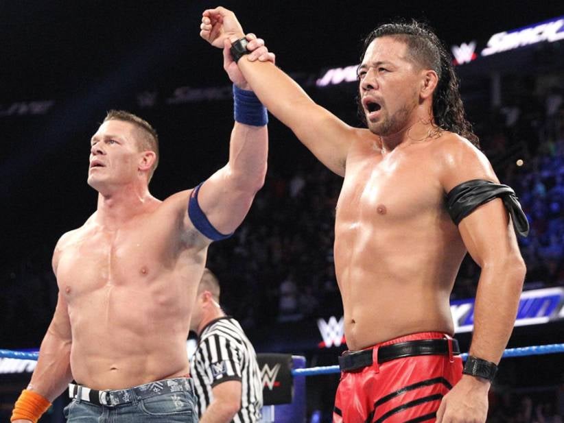 Shinsuke Nakamura Is On His Way To SummerSlam After Dropping John Cena On His Neck Last Night