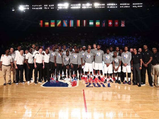 Team World Wins The NBA Africa Game 2017
